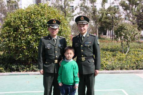 我和叔叔留个影